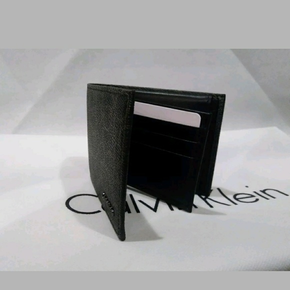 Calvin klein monogram logo men's wallet - Picture 5 of 7